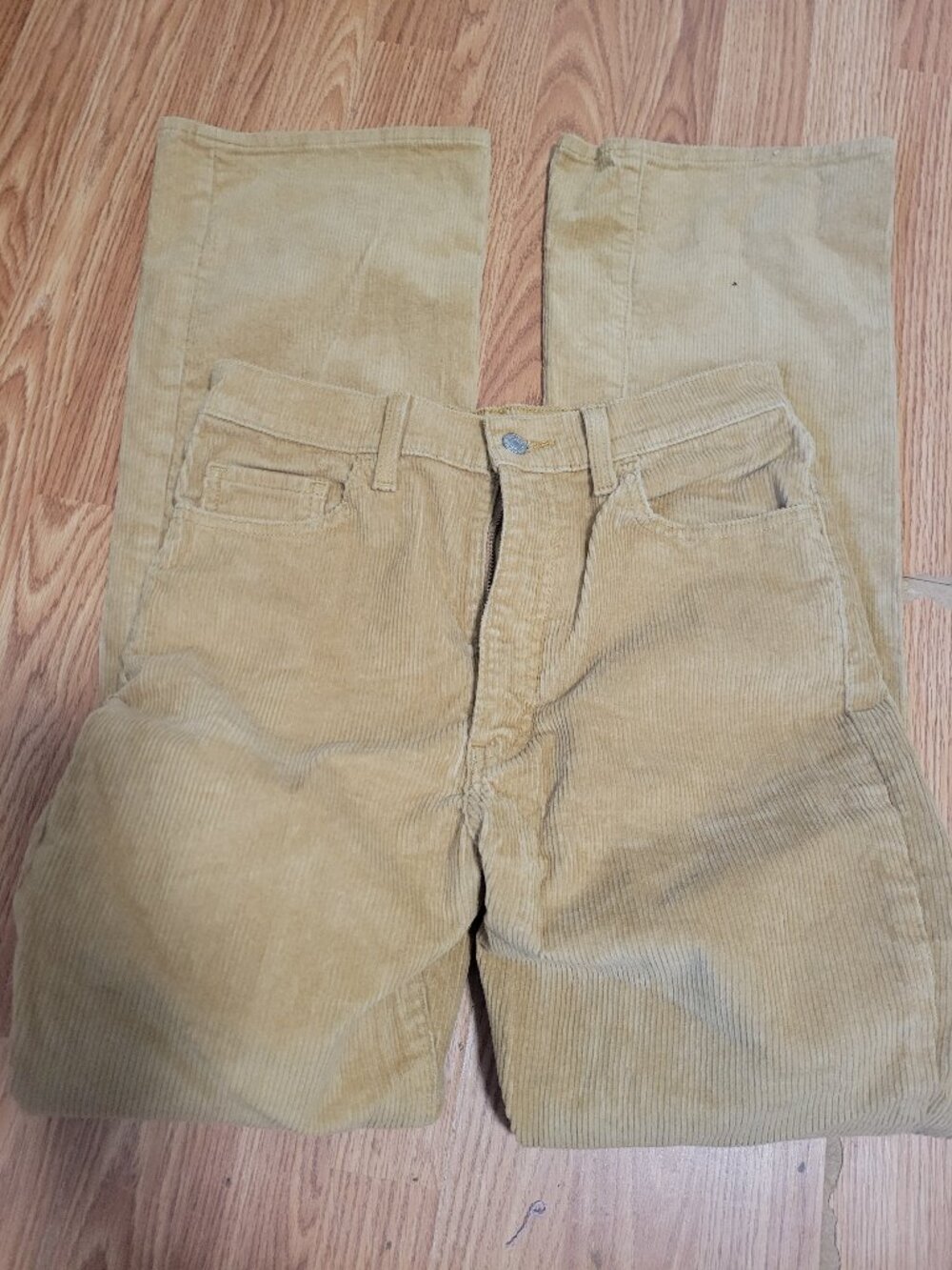 Vintage High Rise Levi's Tan Corduroy Pants